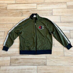 Mens Champion Green Zipper Jacket - XL